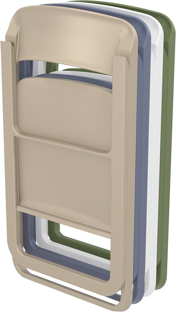 Set 4 sedie pieghevoli salvaspazio Dean