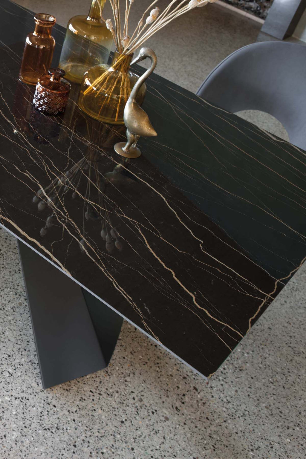 Tavolo da pranzo con piano in ceramica Kenton Rectangular