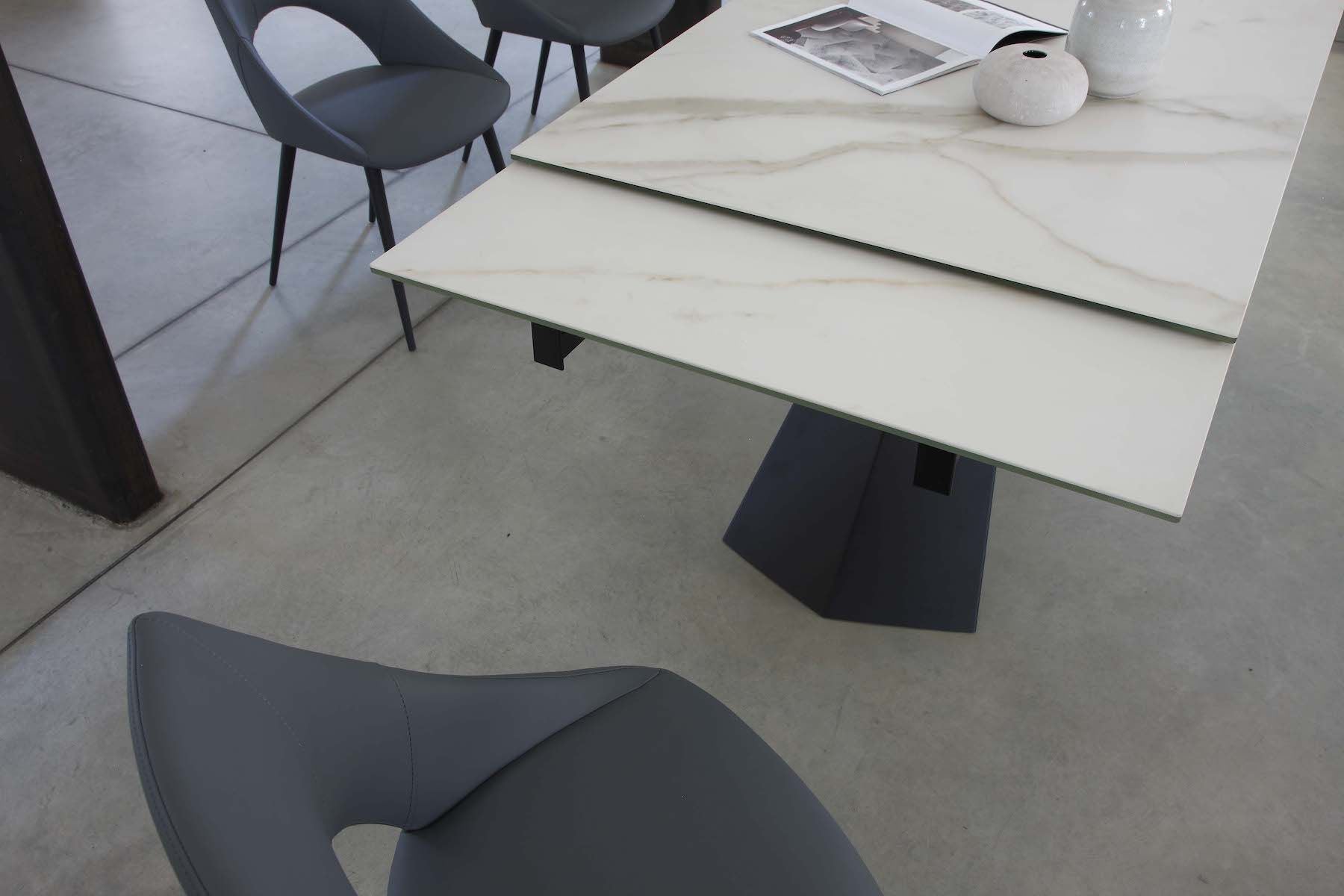 Tavolo da pranzo allungabile Kenton Ceramico Plus