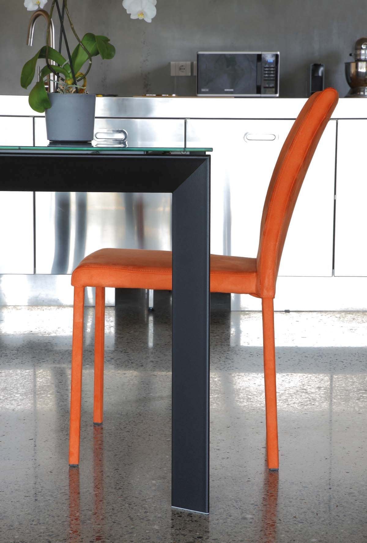 Tavolo da cucina allungabile in vetro Devis Vetro