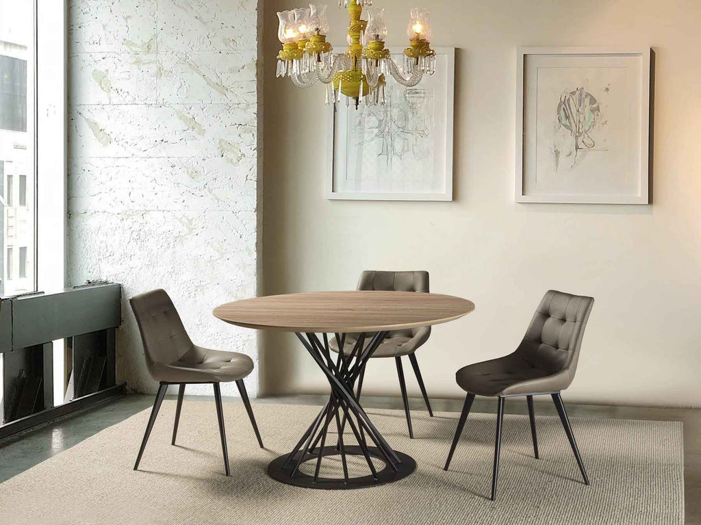 Tavolo rotondo design moderno Runder Lamina