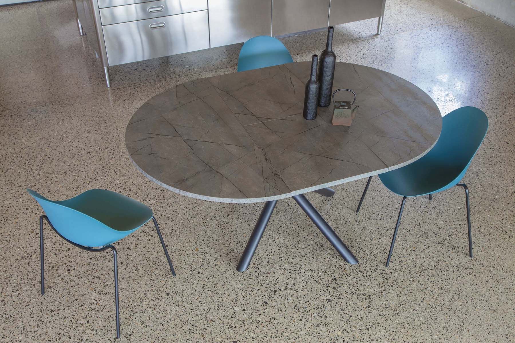 Tavolo rotondo allungabile design moderno Adam