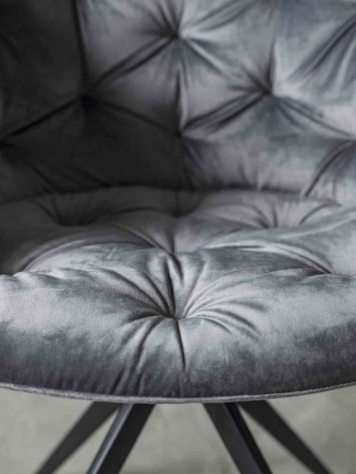 Poltroncina per sala pranzo moderna Welling