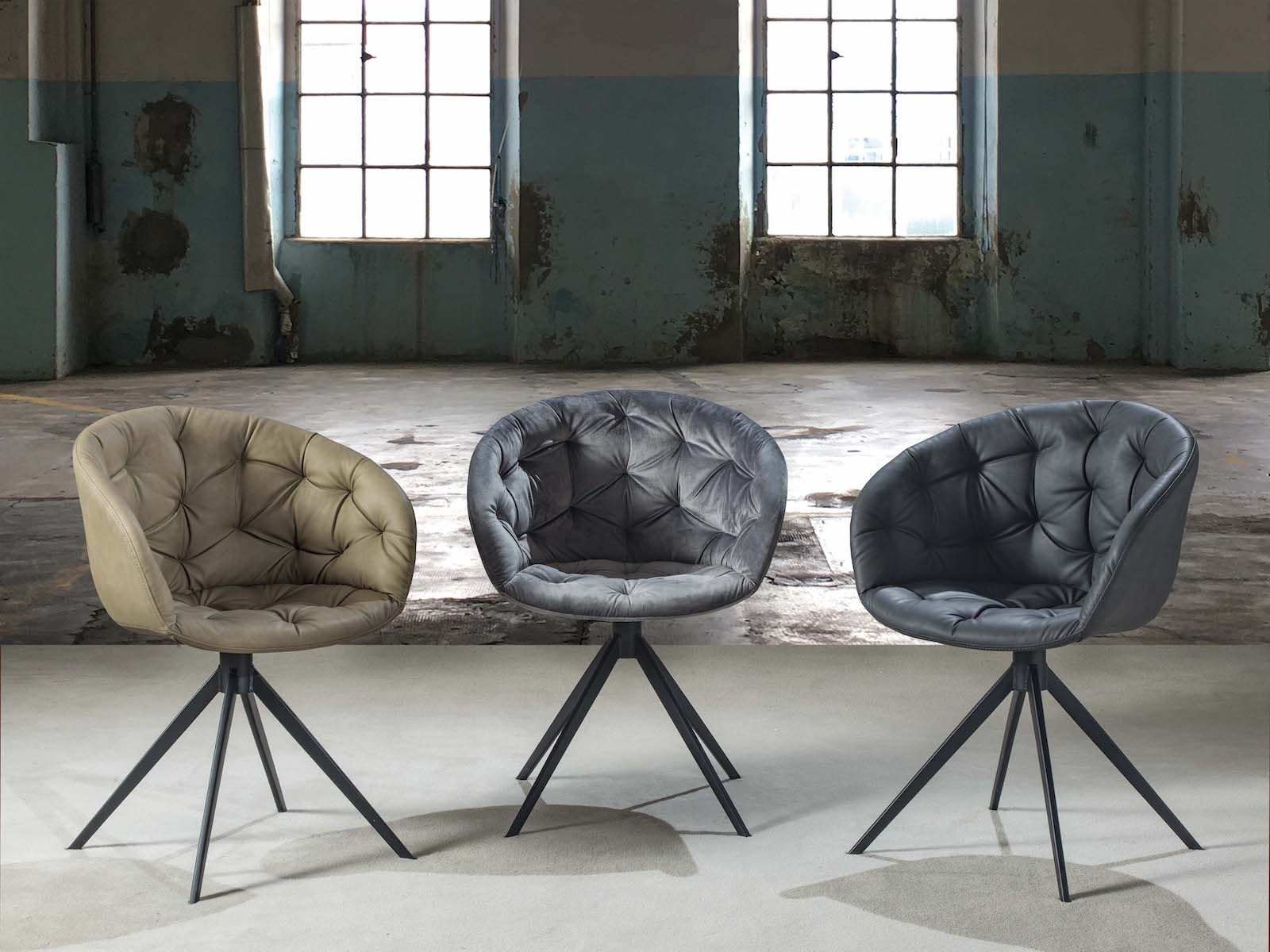 Poltroncina per sala pranzo moderna Welling