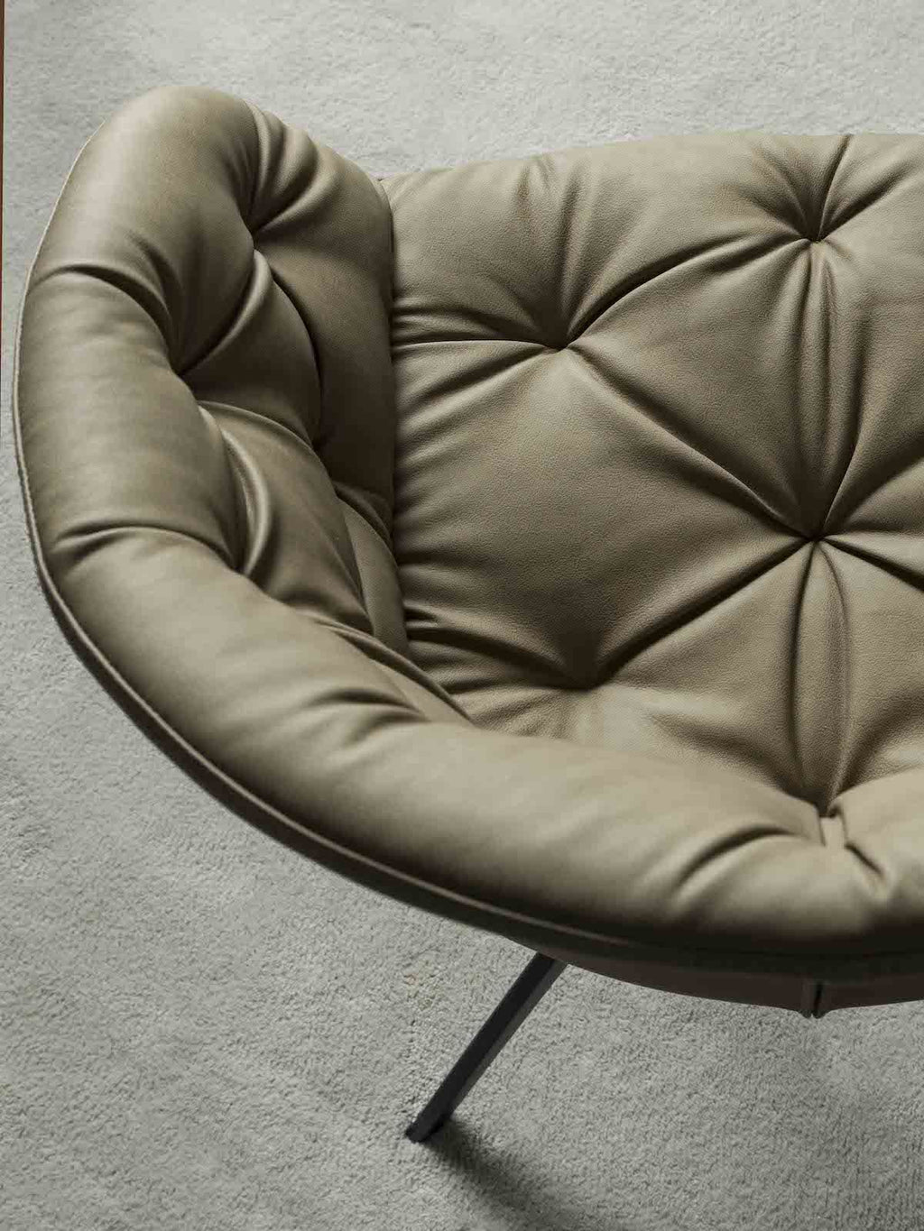 Poltroncina per sala pranzo moderna Welling