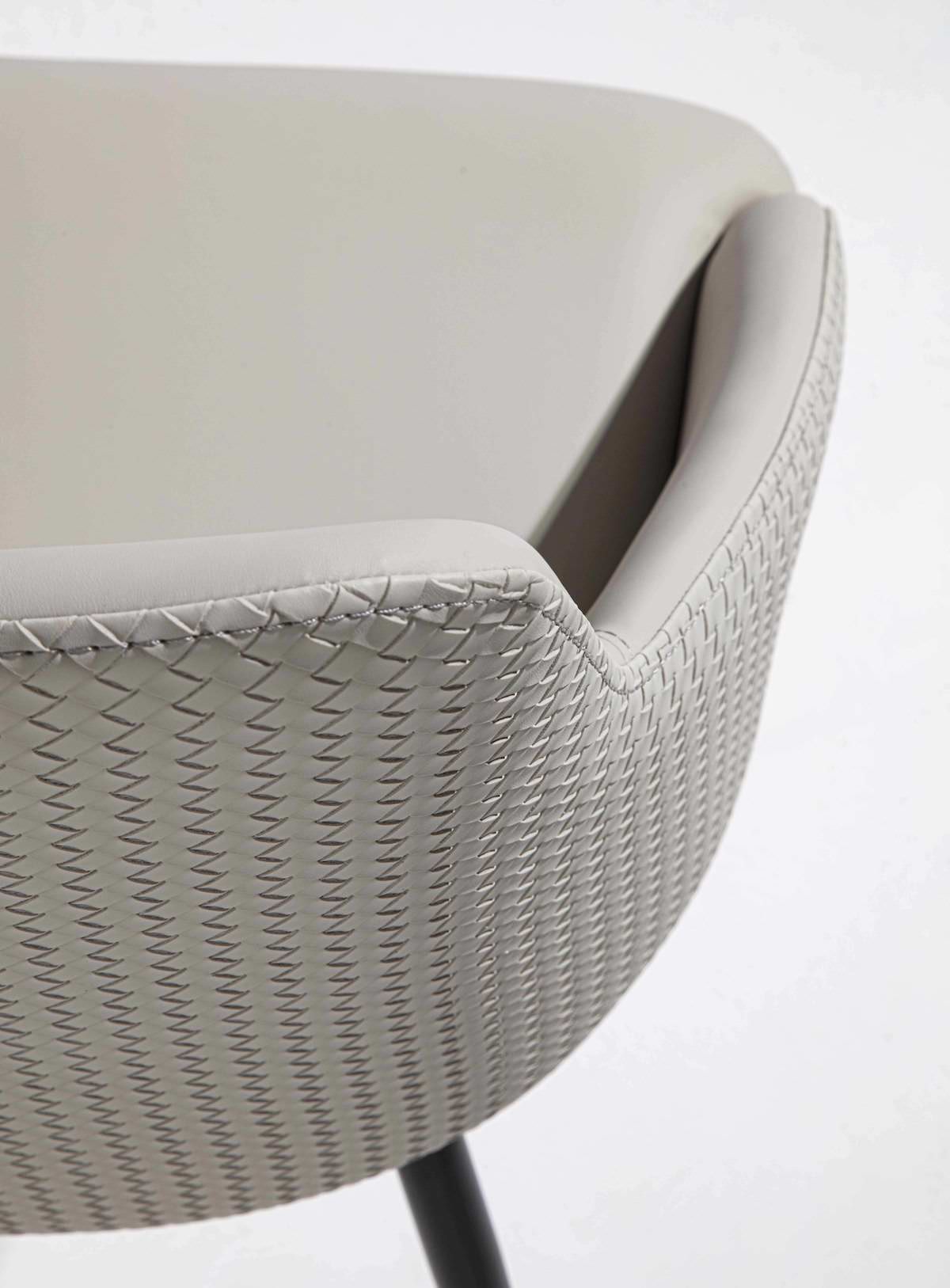 Coppia sedie imbottite per sala pranzo Imperial