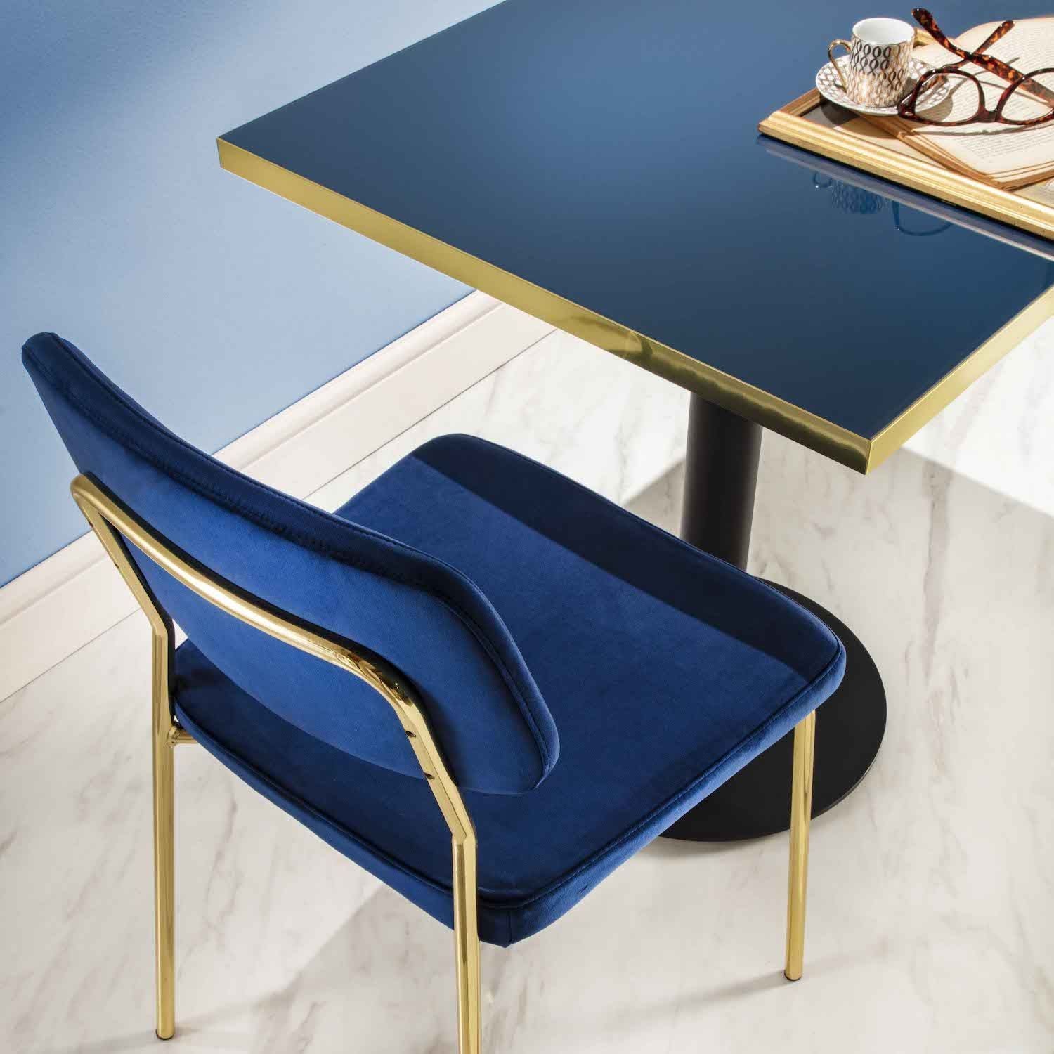 Coppia sedie imbottite per sala pranzo Toledo