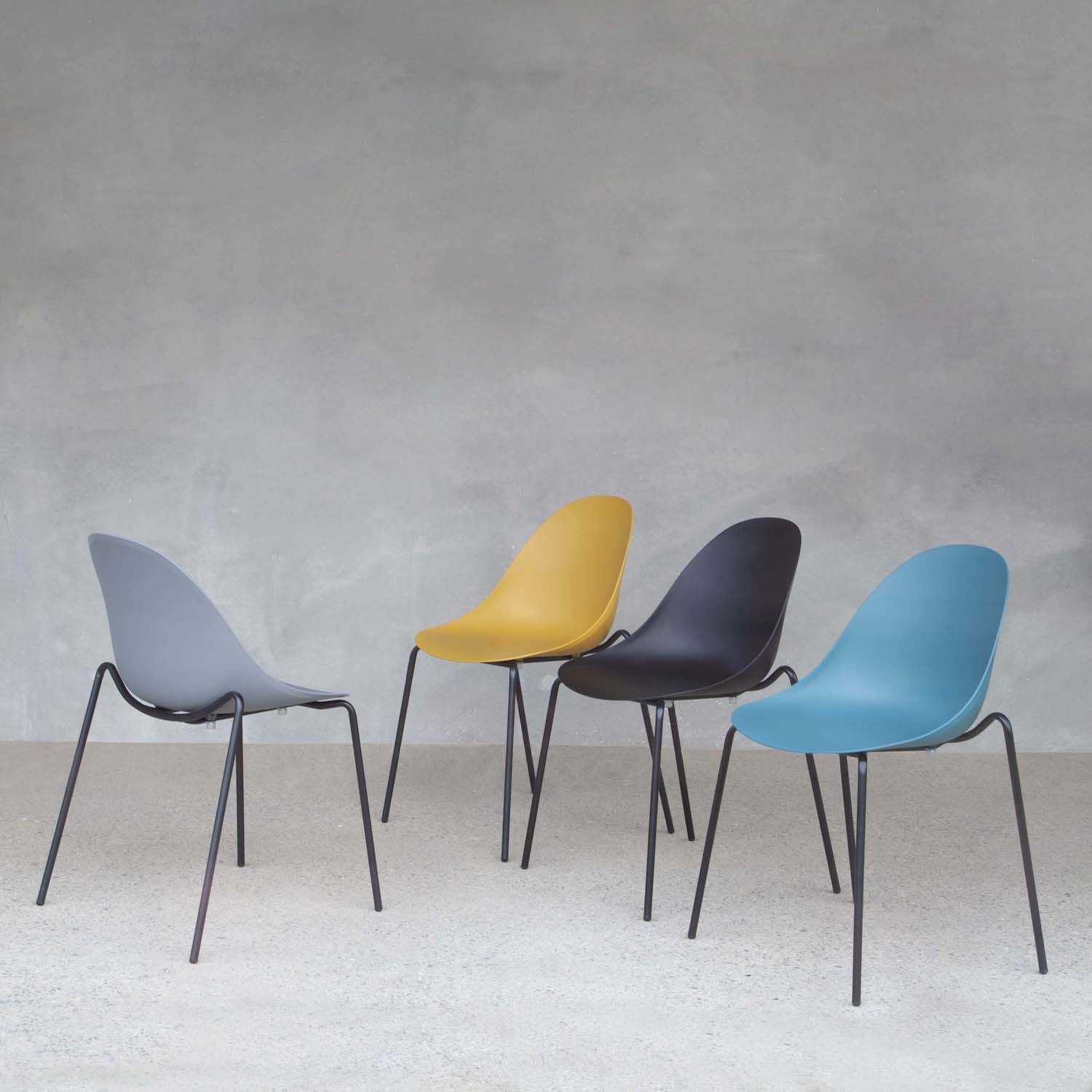 Sedie impilabili da cucina o sala pranzo Girona