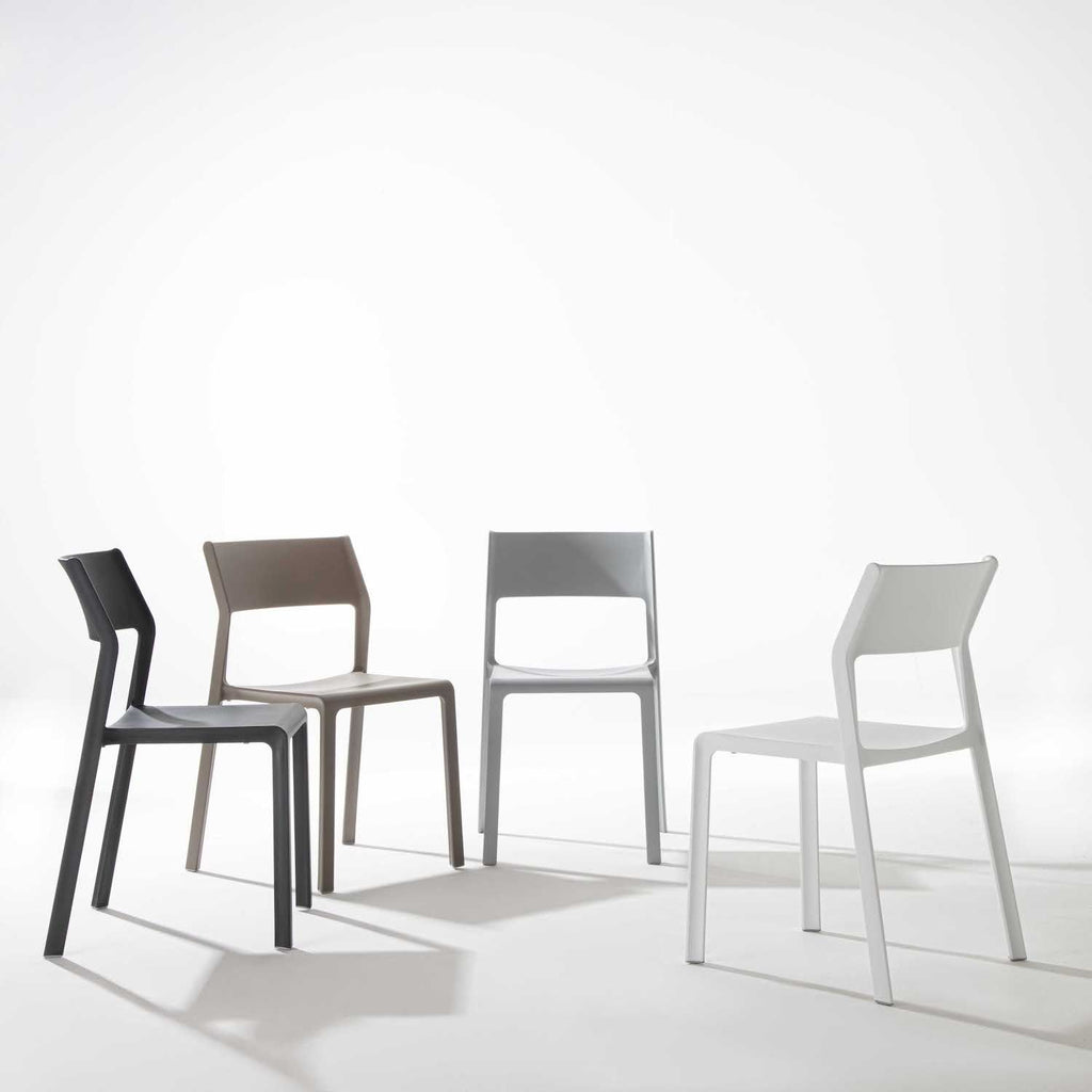 Sedie in polipropilene impilabili per cucina o sala pranzo Elegant