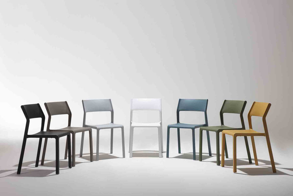 Sedie in polipropilene impilabili per cucina o sala pranzo Elegant