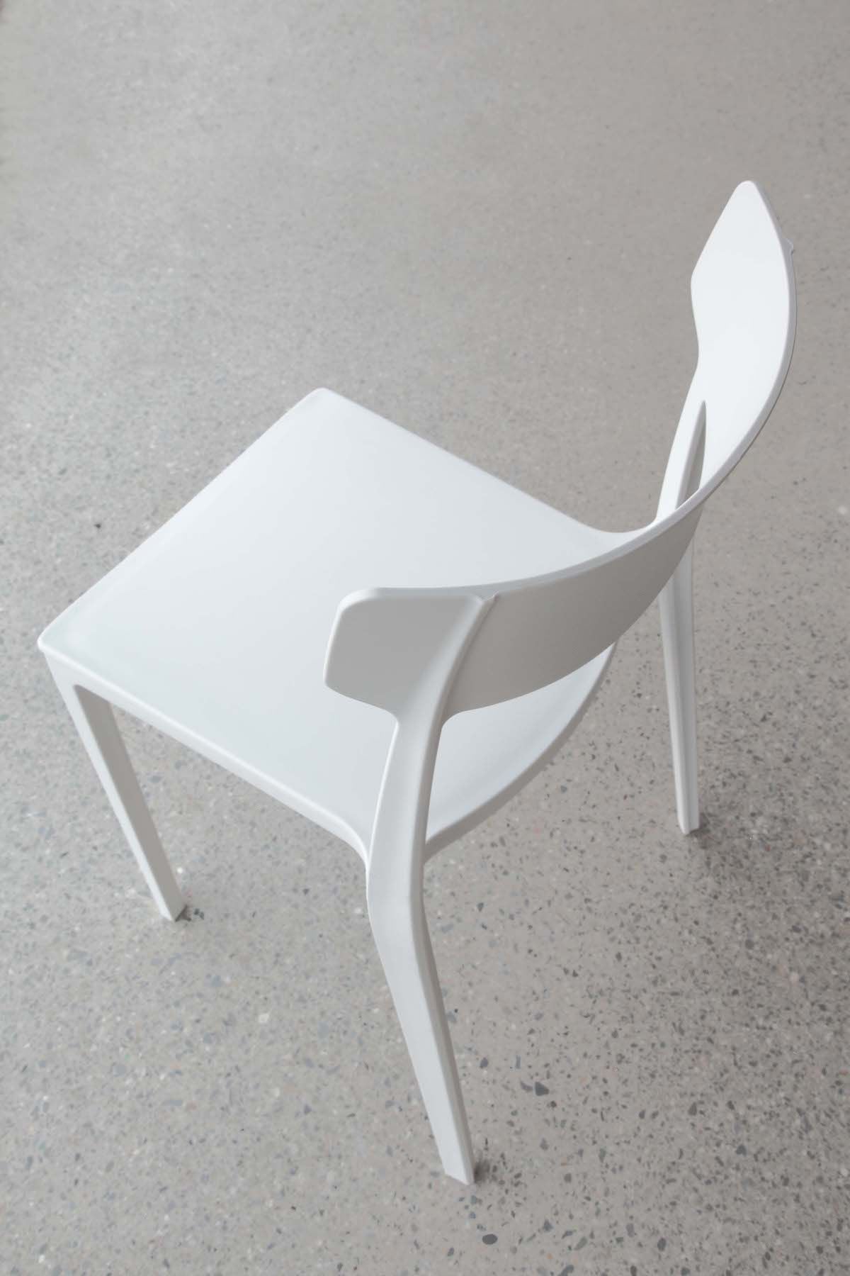 Sedie in polipropilene impilabili per cucina o sala pranzo Bicocca