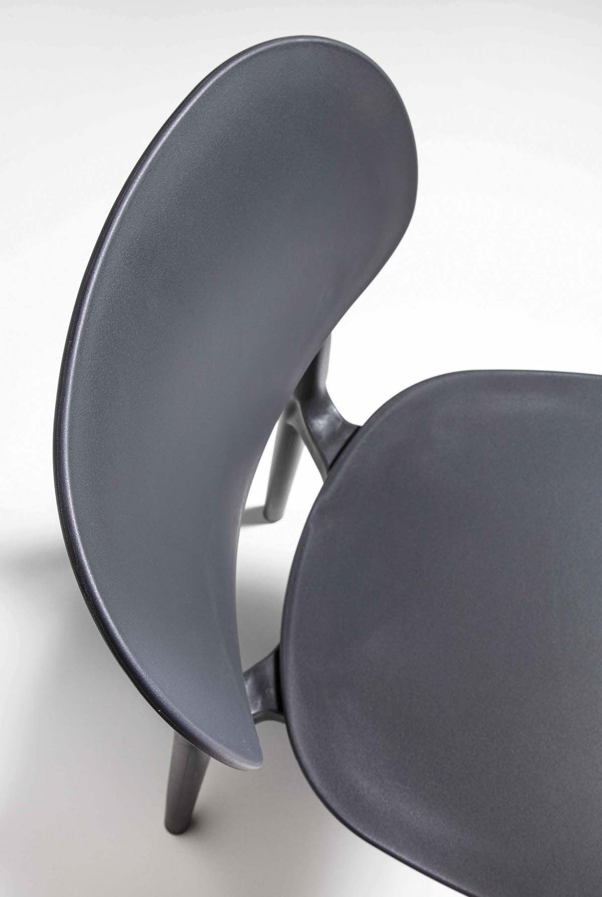 Sedie impilabili in polipropilene per cucina o sala pranzo Desia