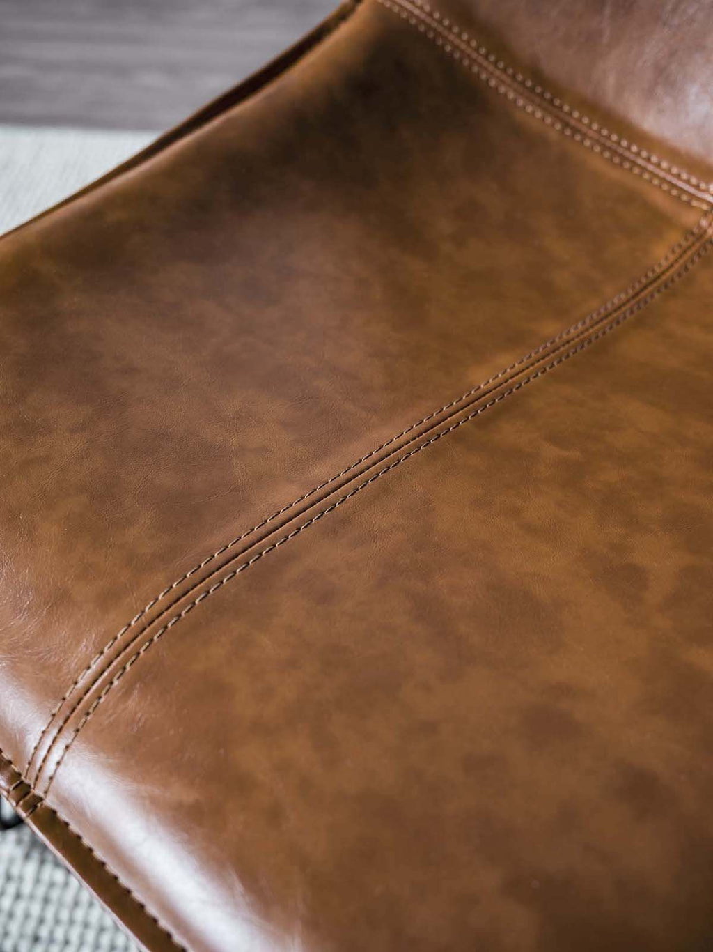 Coppia sedie per sala da pranzo in ecopelle Chicago