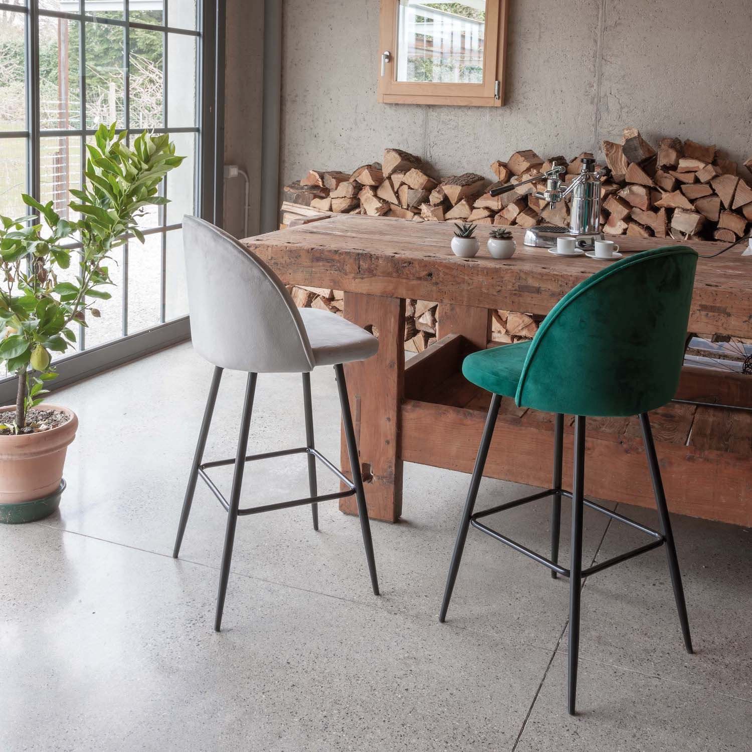 Sgabelli per isola cucina Lisbona Stool