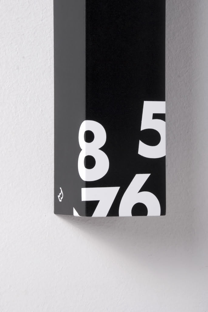 Orologio parete in legno orizzontale o verticale 150 cm Iltempostringe