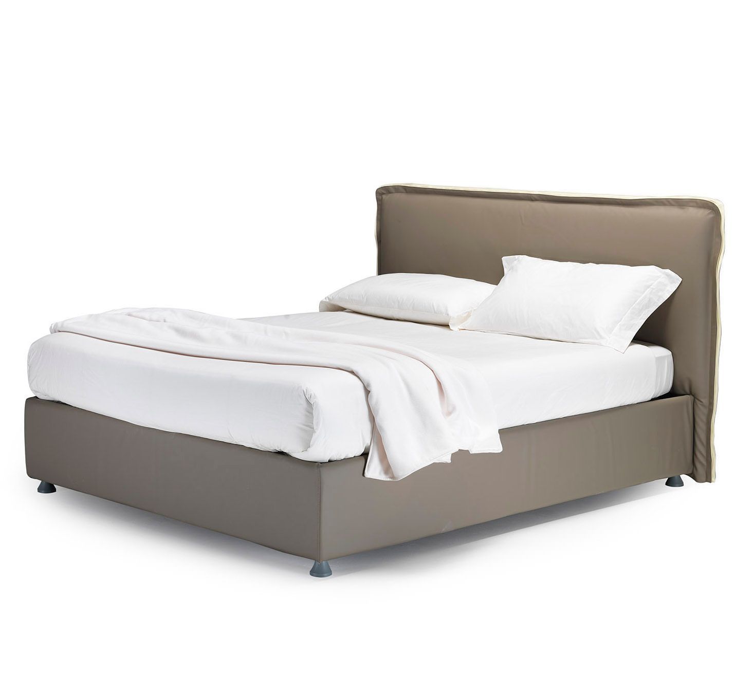 Letto contenitore singolo una piazza e mezza e matrimoniale Cassie