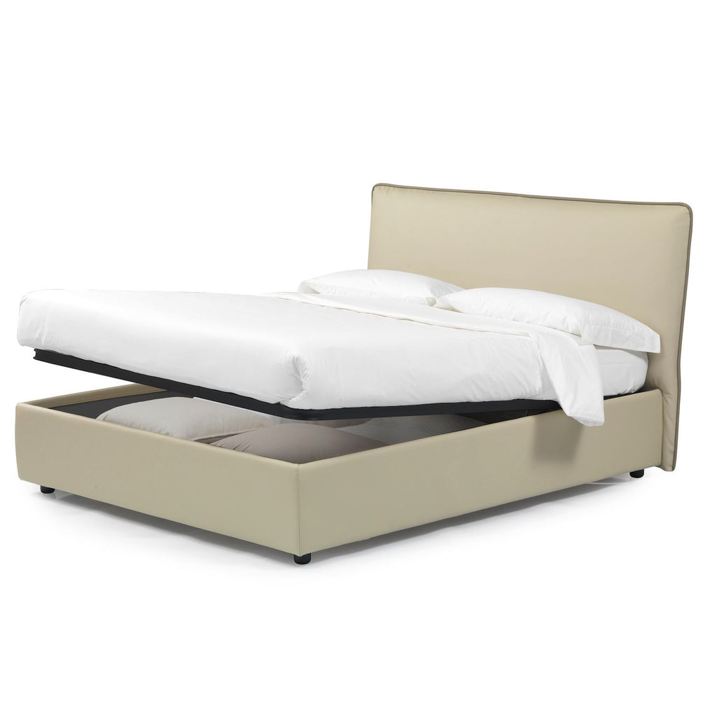 Letto contenitore singolo una piazza e mezza e matrimoniale Farrel