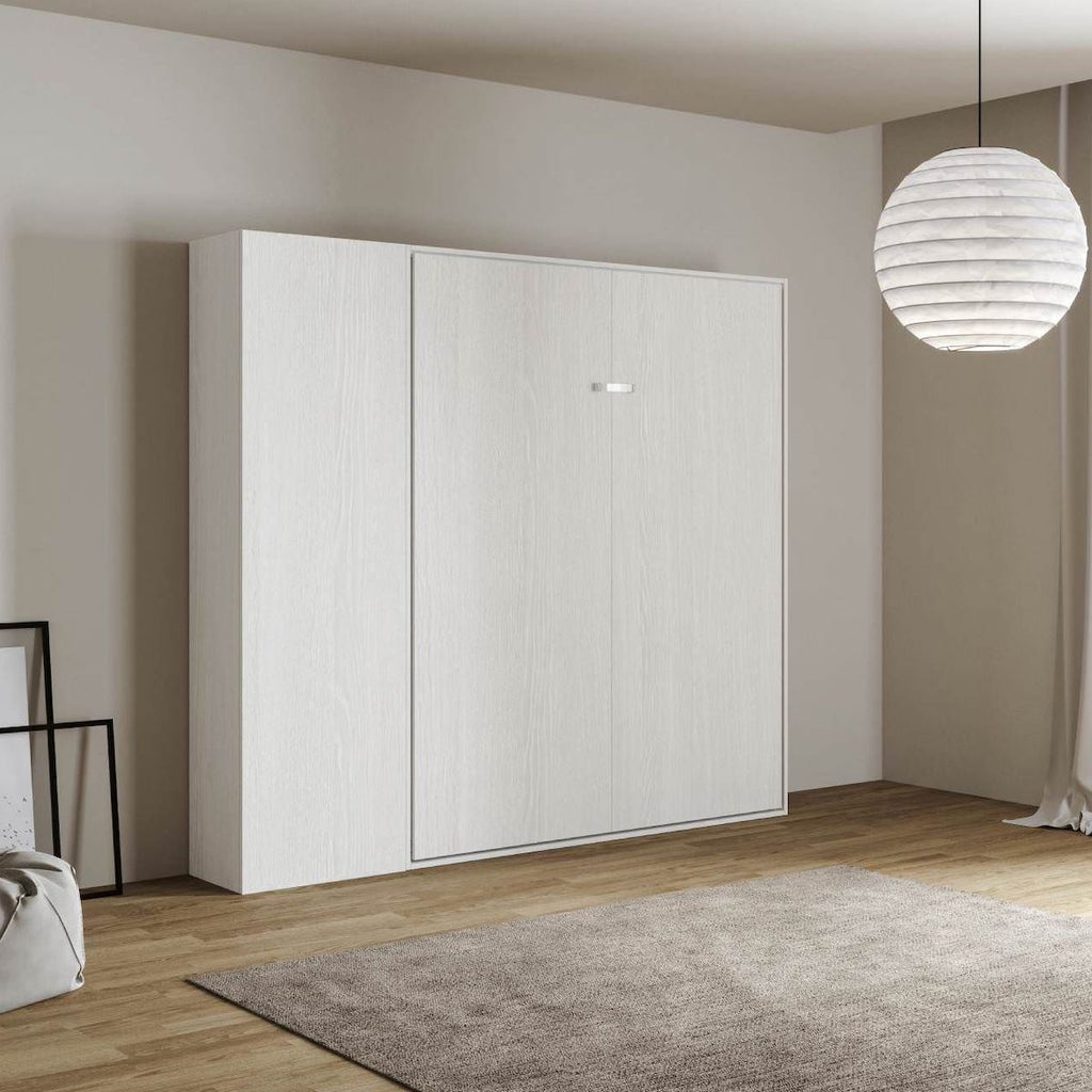 Letto a scomparsa una piazza e mezza con colonna Lexton