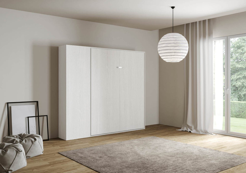 Letto a scomparsa una piazza e mezza con colonna Lexton