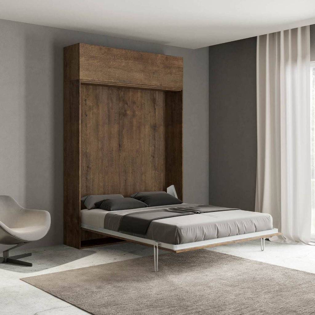 Letto a scomparsa una piazza e mezza con pensile Lexton