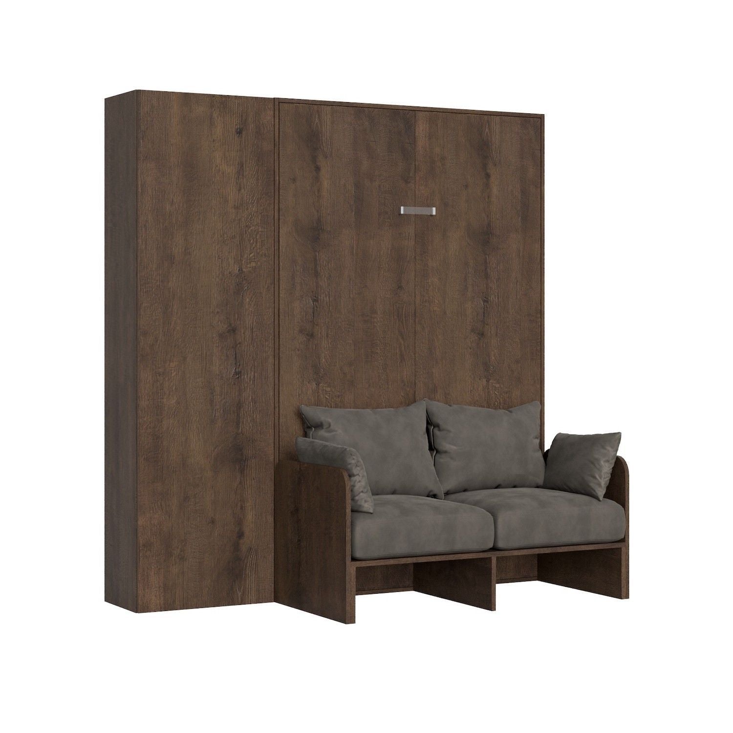 Letto a scomparsa con divano alla francese con colonna Lexton