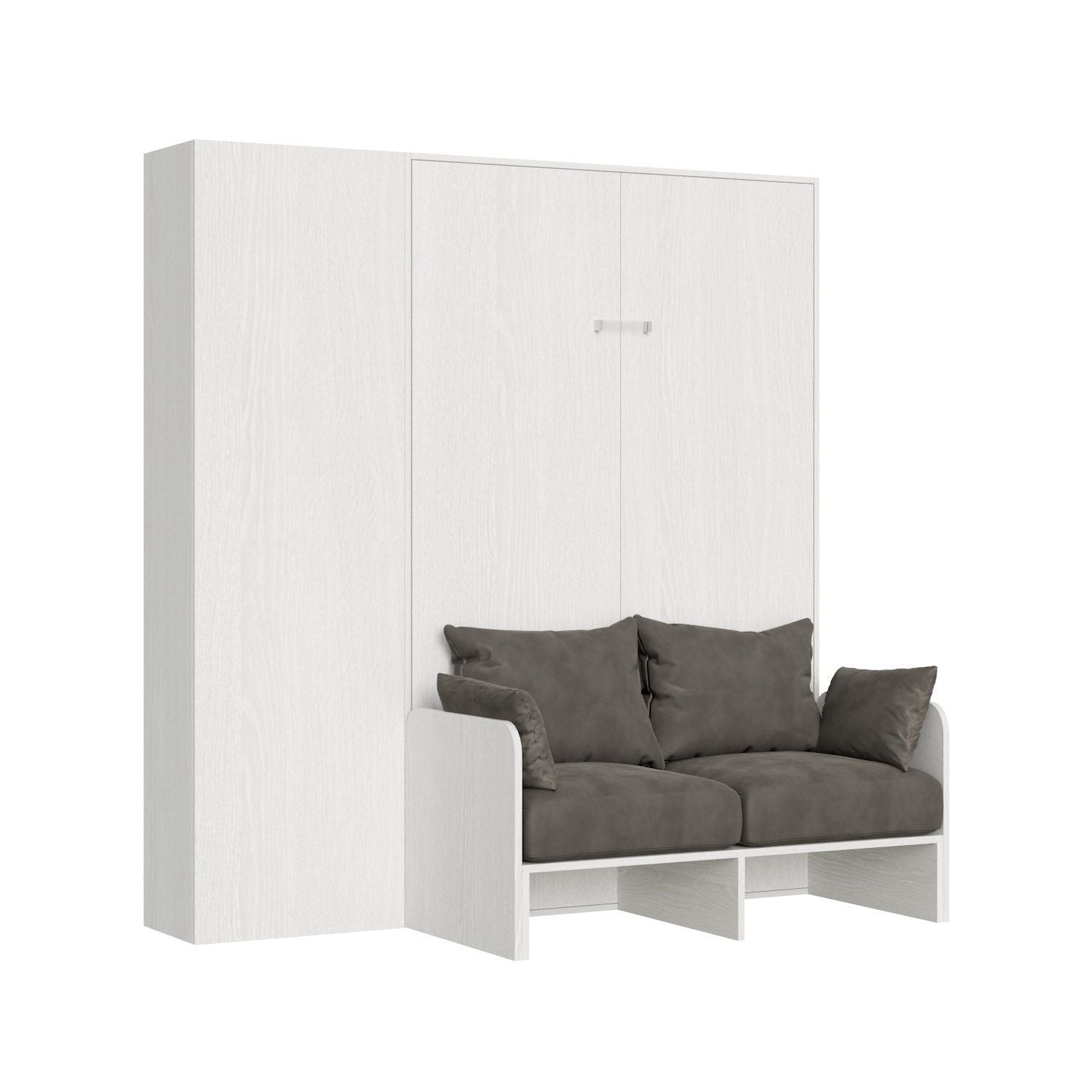 Letto a scomparsa con divano alla francese con colonna Lexton