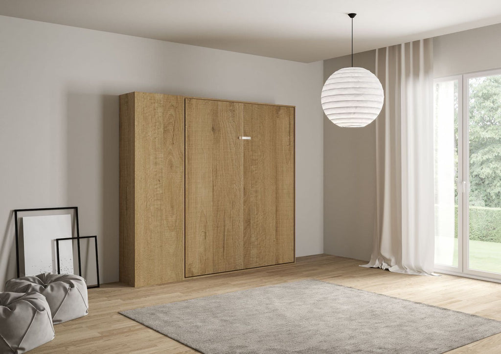 Letto matrimoniale a scomparsa con colonna Lexton