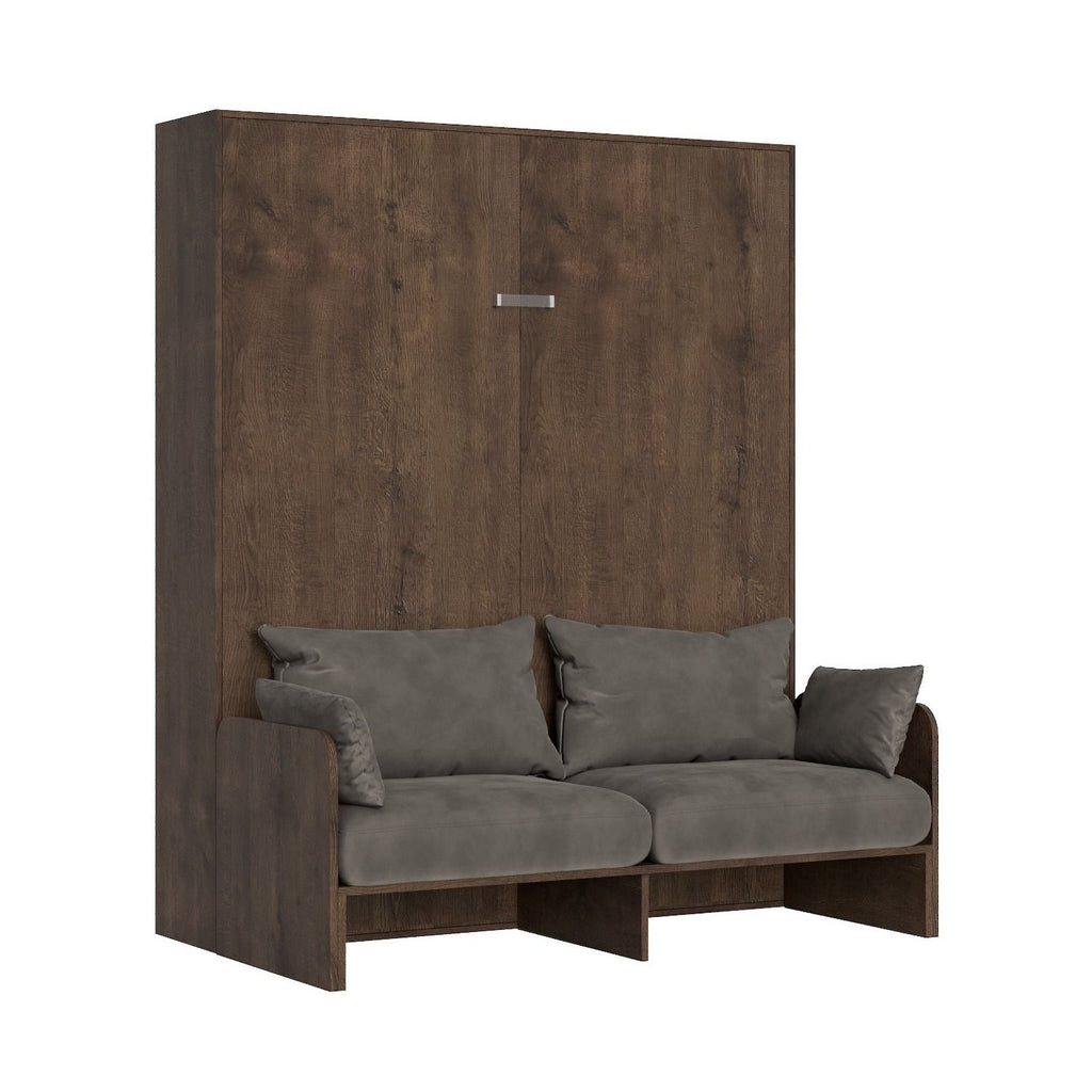 Letto matrimoniale a scomparsa con divano Lexton