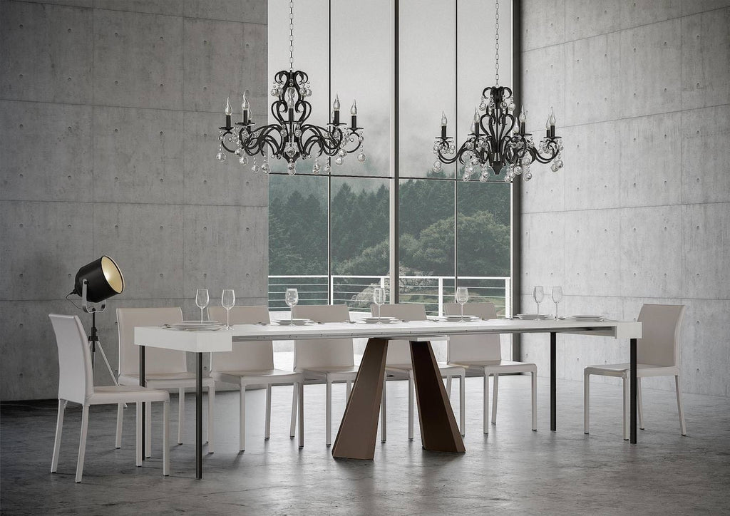 Tavolo consolle allungabile design moderno Shannon