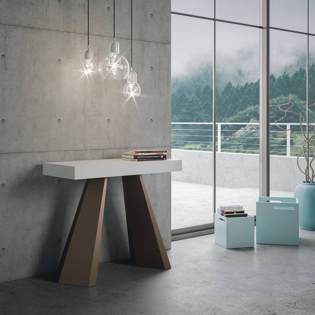 Tavolo consolle allungabile design moderno Shannon