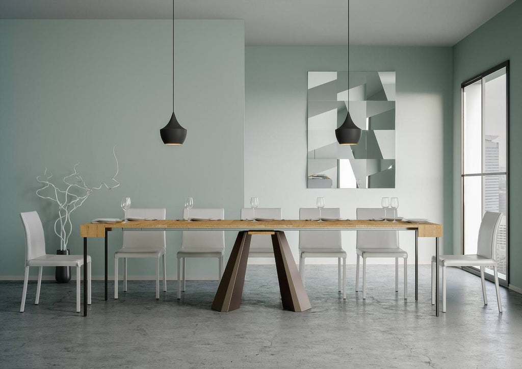 Tavolo consolle allungabile design moderno Shannon