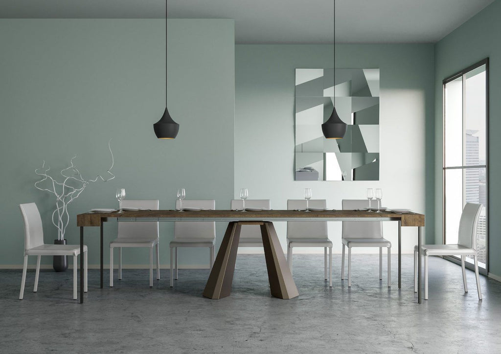 Tavolo consolle allungabile design moderno Shannon