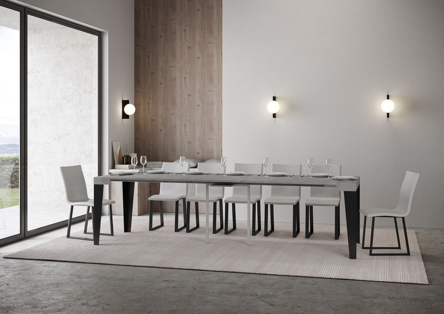 Tavolo consolle allungabile design moderno Tallong