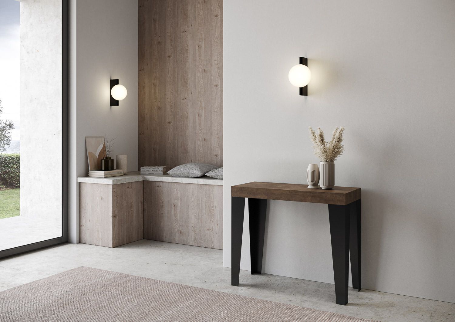 Tavolo consolle allungabile design moderno Tallong