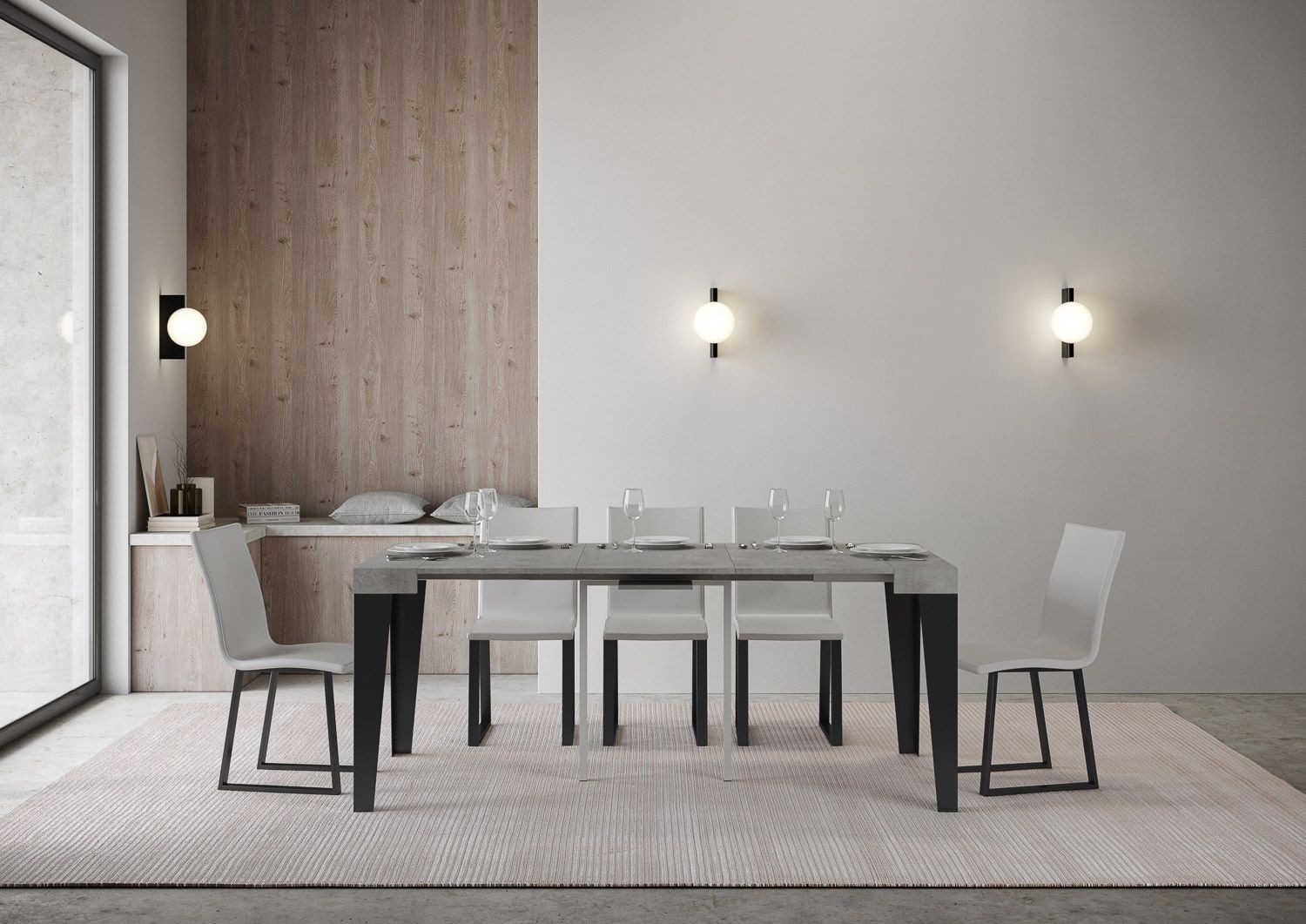 Tavolo consolle allungabile design moderno Tallong