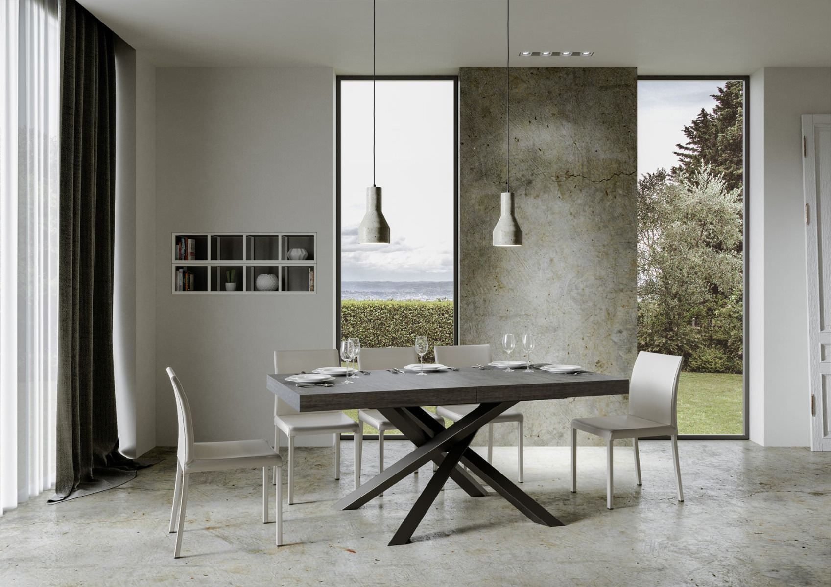 Tavolo allungabile Aberdeen 90x160/420 cm