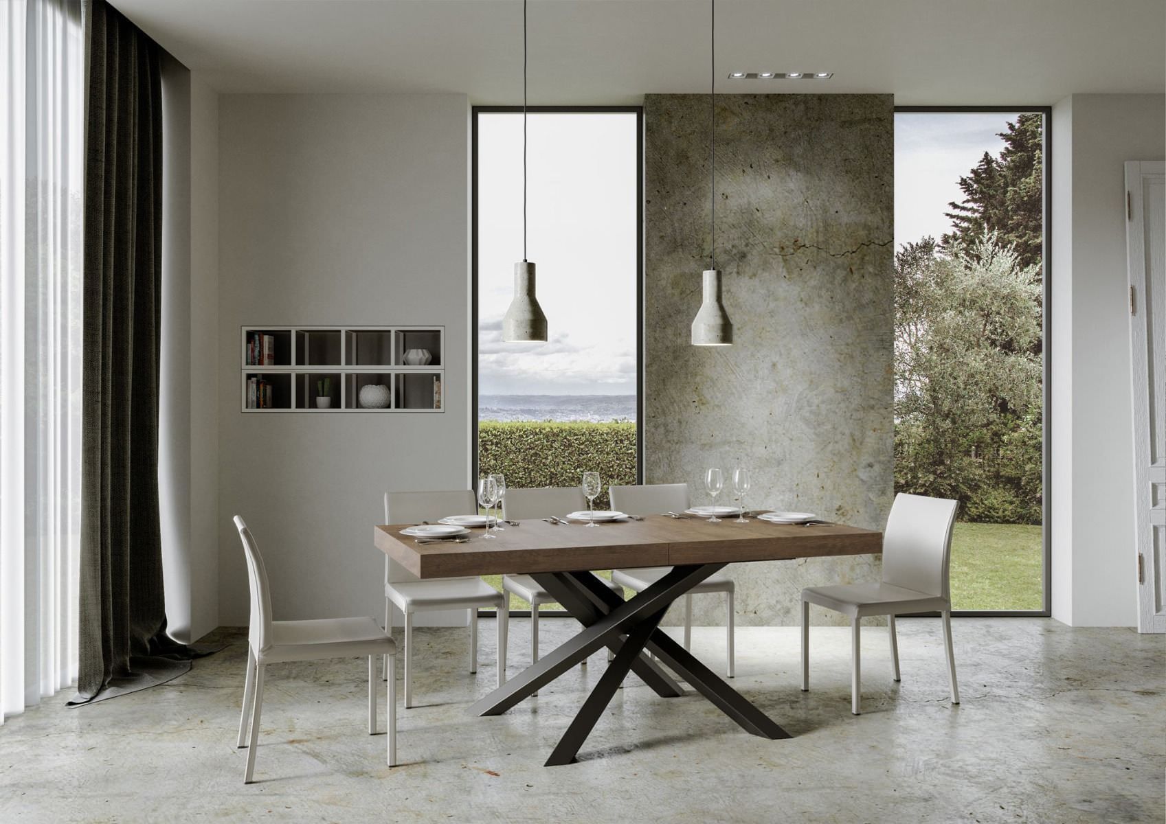 Tavolo allungabile Aberdeen 90x160/420 cm