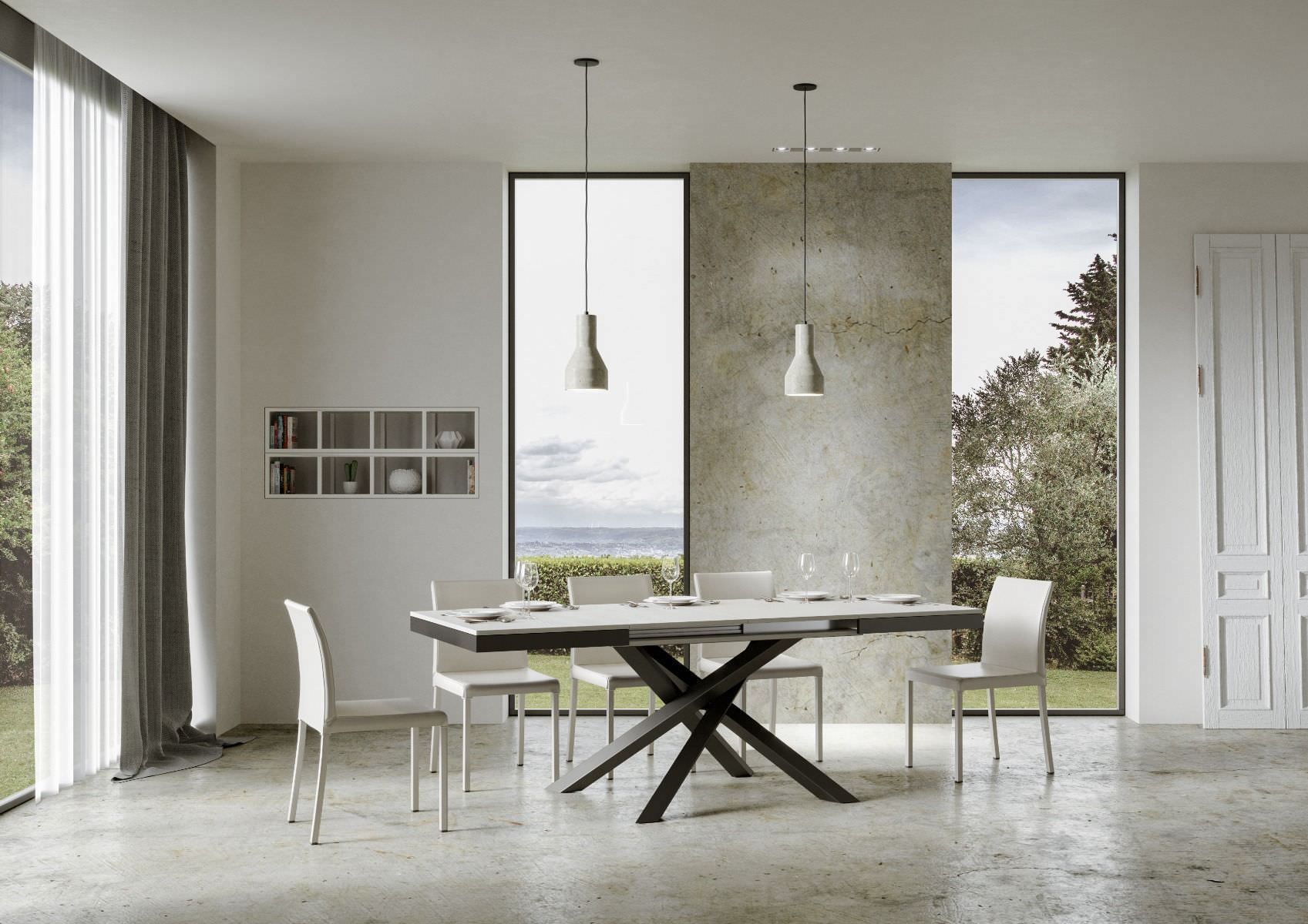 Tavolo allungabile Aberdeen Evolution 90x160/420 cm