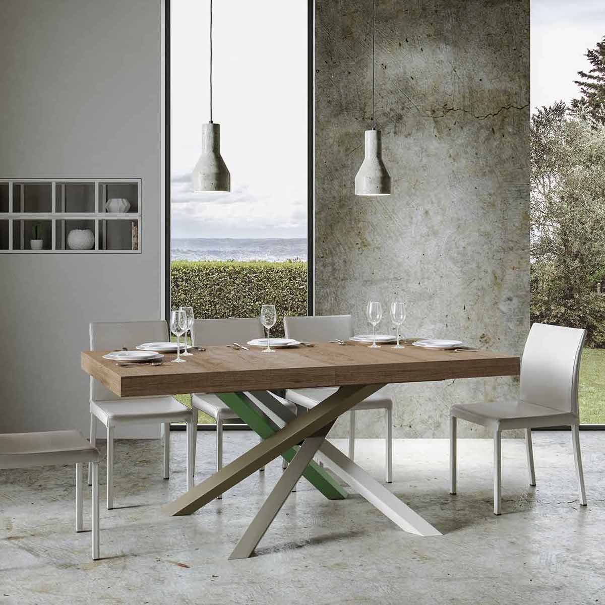 Tavolo allungabile Aberdeen 4A 90x160/420 cm