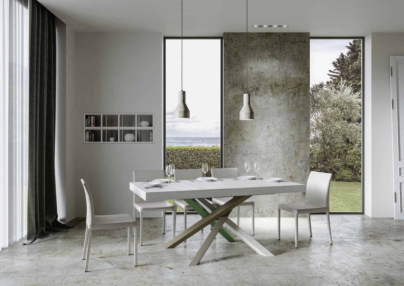 Tavolo allungabile Aberdeen 4A 90x180/440 cm