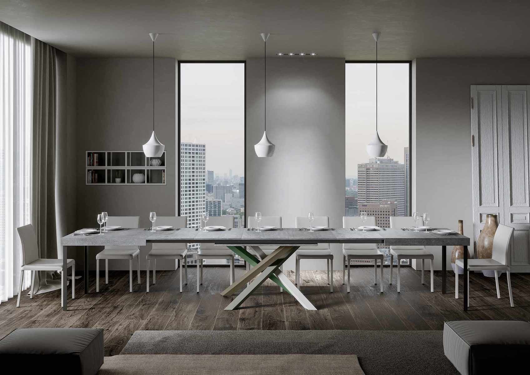 Tavolo allungabile Aberdeen 4A 90x180/440 cm