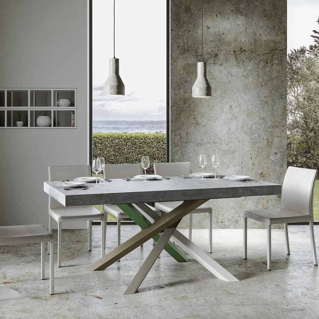 Tavolo allungabile Aberdeen 4A 90x180/440 cm