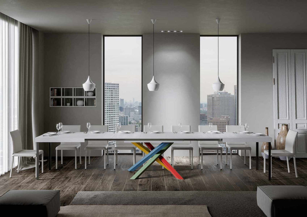 Tavolo allungabile Aberdeen 4B 90x130/390 cm