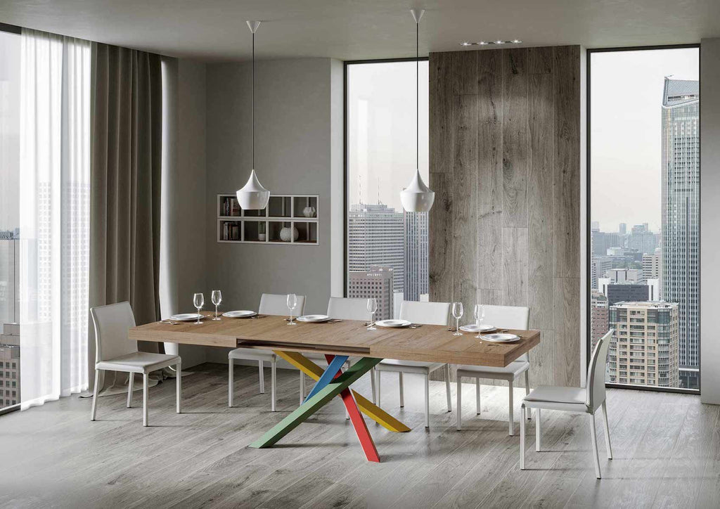 Tavolo allungabile Aberdeen 4B 90x130/390 cm