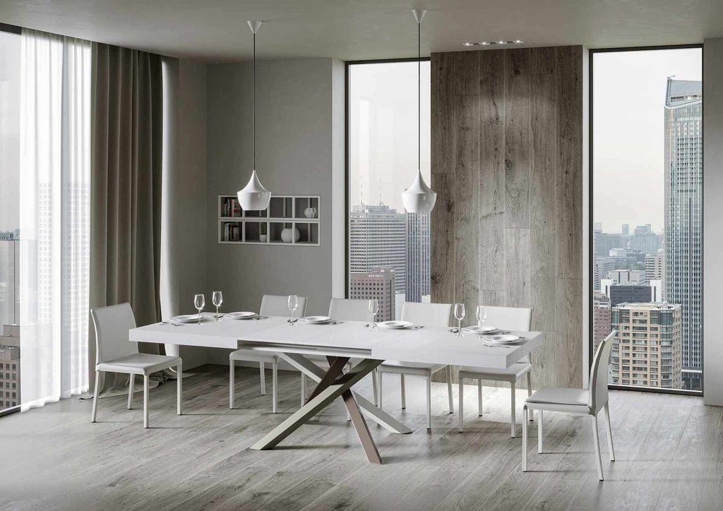 Tavolo allungabile Aberdeen 4C 90x130/390 cm
