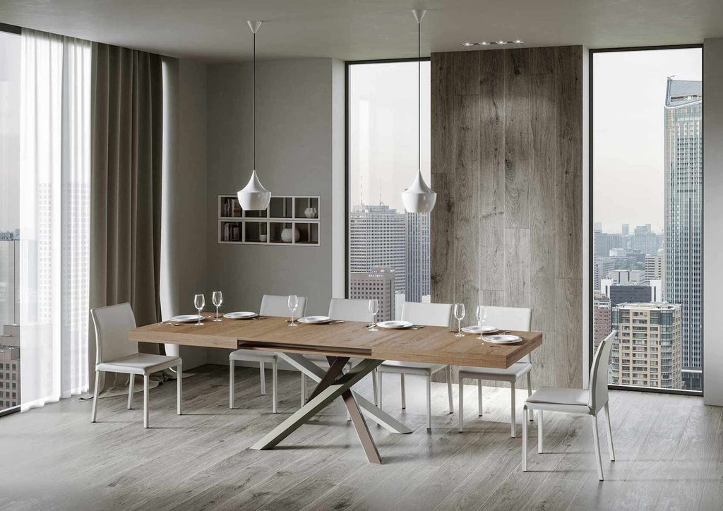 Tavolo allungabile Aberdeen 4C 90x130/390 cm