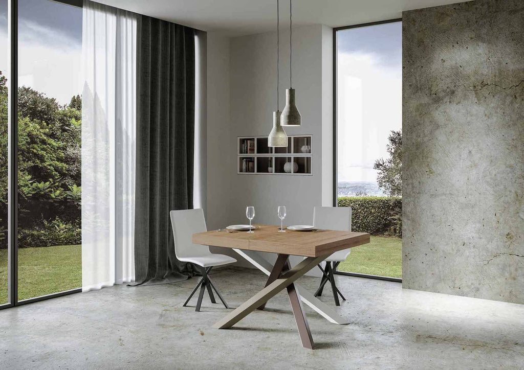 Tavolo allungabile Aberdeen 4C 90x130/390 cm