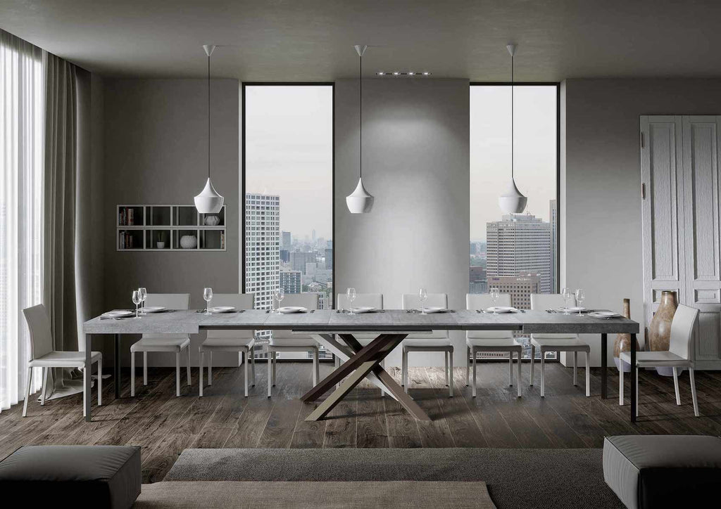 Tavolo allungabile Aberdeen 4C 90x130/390 cm