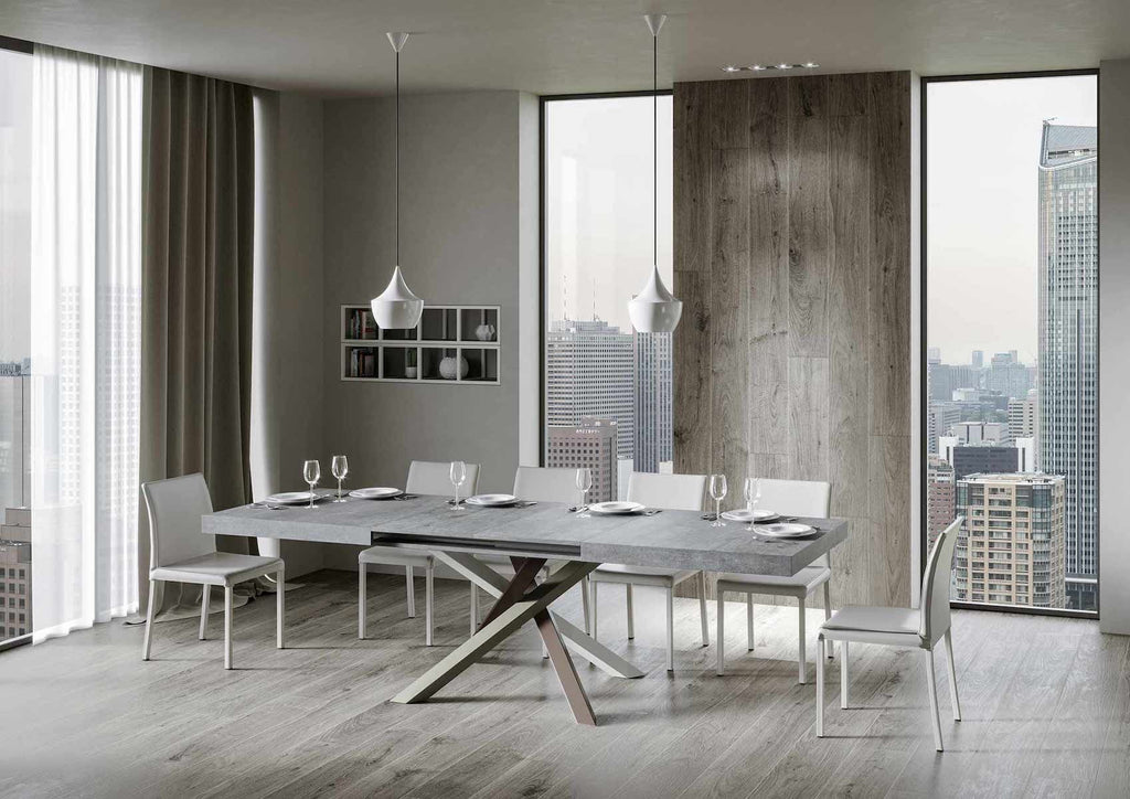 Tavolo allungabile Aberdeen 4C 90x130/390 cm