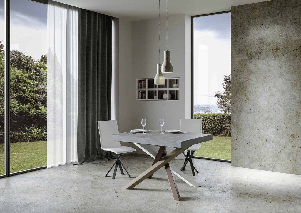 Tavolo allungabile Aberdeen 4C 90x130/390 cm